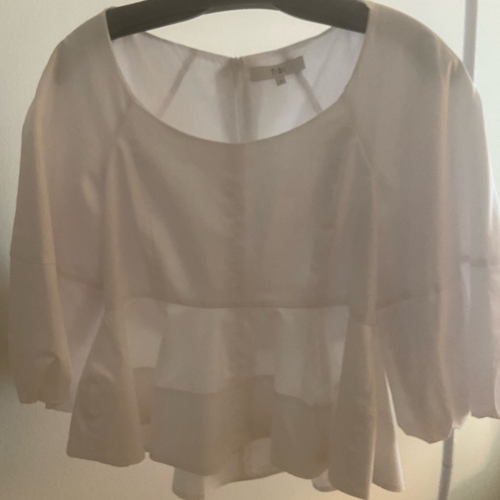 tibi white blouse